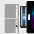 Etui do iPad Air 13" 2025/2024 (7/6 gen.) / Pro 13" 2024 (7 gen.) / Pro 12.9" 2022/2021/2020 (6/5/4 gen.), ESR Rebound Magnetic, czarne