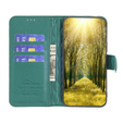 Etui z klapką do Motorola Edge 40 Neo, Wallet, BINFEN COLOR, zielone