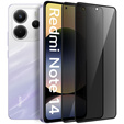 2x Szkło ERBORD Anti-Spy do Xiaomi Redmi Note 14 4G – chroń ekran i swoją prywatność