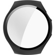 2w1 Etui z twardą ramką i szkłem hartowanym do Huawei Watch 5 46mm- czarne