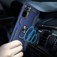 Etui pancerne do Xiaomi Redmi Note 10/10S, Nox Case Ring, niebieskie