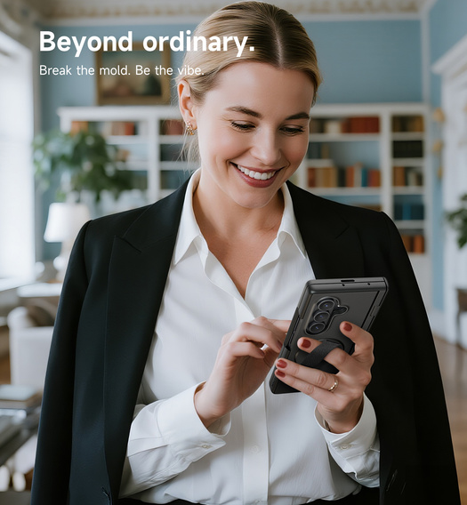 Etui Suritch z podstawką 360° i wbudowaną osłoną ekranu do Samsung Galaxy Z Fold7