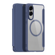 Etui Dux Ducis do Samsung Galaxy S25 Edge, Skin X Pro, MagSafe, granatowe