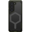 Etui Urban Armor Gear do Galaxy Z Fold 5 5G, Plyo MagSafe, przezroczyste / zielone