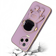 Etui do Infinix Note 12 2023, Astronaut, fioletowe