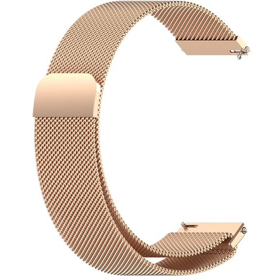 Uniwersalna Bransoleta Milanese Band 22mm, Różowa rose gold