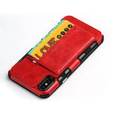 Etui Two Cards Hybrid Case iPhone XS / X 5.8 - Red