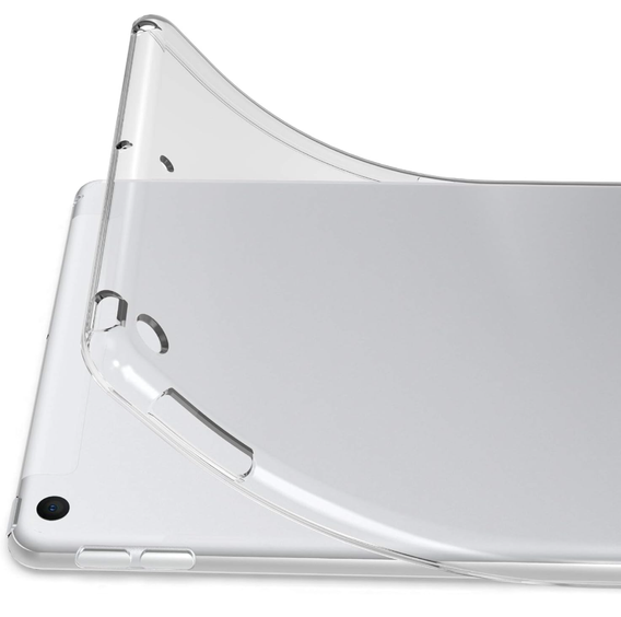 Etui do iPad 10.2" 2021/2020/2019 (9/8/7 gen.), Silikonowe, przezroczyste