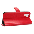Etui z klapką do Xiaomi Redmi A1 4G / A2 4G, Crazy Horse Wallet, czerwone
