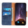 Skórzane Etui Wallet do Samsung Galaxy A52 / A52s - Blue