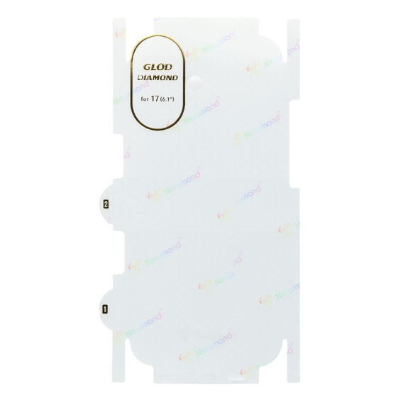 Folia ochronna na tył telefonu do iPhone 17