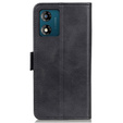 Etui z klapką do Motorola Moto E13, Wallet, czarne