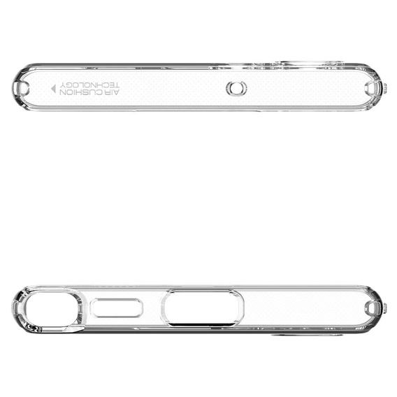 Etui Spigen do Samsung Galaxy S22 Ultra, Liquid Crystal, przezroczyste