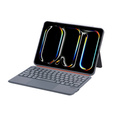 Wszechstronne etui z klawiaturą Bluetooth do iPad 11" 2025 A16 (11 gen.) / iPad 10.9" 2022 (10 gen.) – czarne