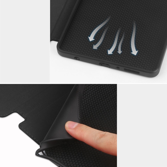 Etui do Samsung Galaxy Tab A9, Business Card, czarne