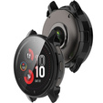 2w1 Etui + Szkło Hartowane do Garmin Venu 2 Plus, Czarne