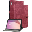 Etui do Lenovo Tab M9, Wallet Pen Slot, czerwone