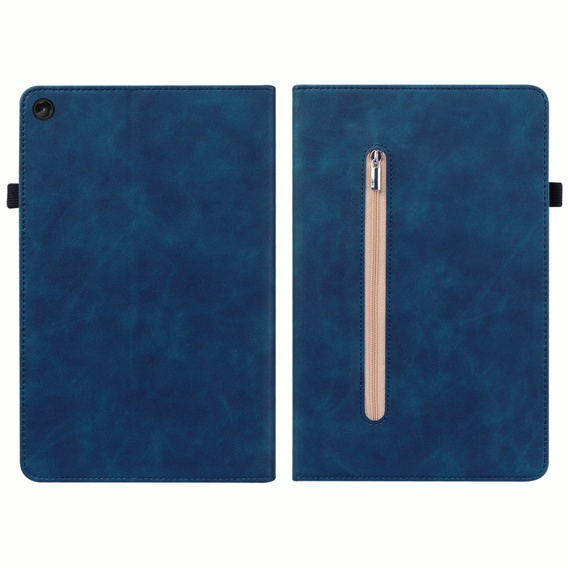 Etui do Lenovo Tab M10 10.1 Gen 3, Wallet Pen Slot, niebieskie