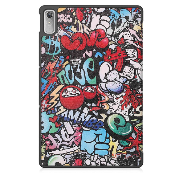 Etui do Lenovo Tab P11 Gen 2 TB350FU TB350XU 11.5", Smartcase, graffiti