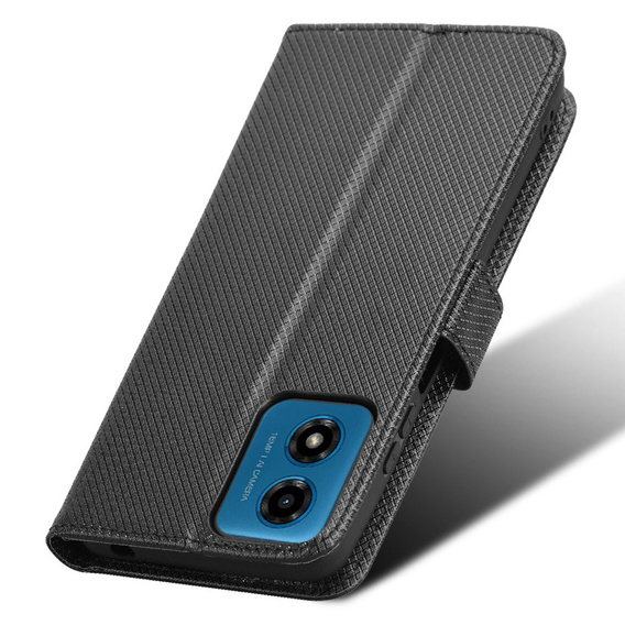Etui z klapką do Motorola Moto G24 / G24 Power / G04, Wallet Smart Magnet, czarne