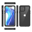 Etui Wodoodporne IP68 do iPhone 12, czarne