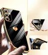Etui do Samsung Galaxy A26 5G, Electro heart, czarne + Szkło 9H