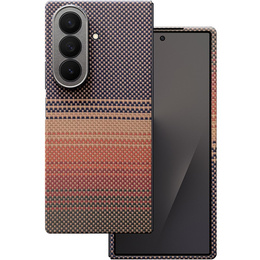 Etui do Samsung Galaxy Z Fold6 5G - magnetyczne Aramid Fiber, pomarańczowe