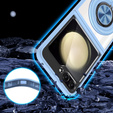 Etui do Samsung Galaxy Z Flip7 FE / Z Flip6, Corners Dropproof, do MagSafe, przezroczyste / niebieskie