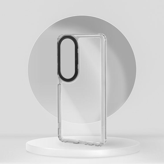 Etui do Oppo A60, Fusion Hybrid, przezroczyste