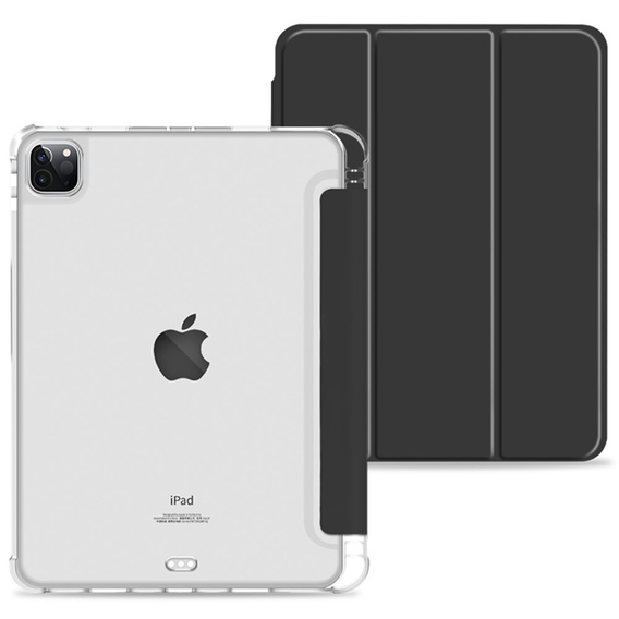 Etui do iPad Pro 11" 2022/2021/2020 (4/3/2 gen.), Smartcase Hybrid, z miejscem na rysik, czarne