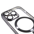 Zestaw Etui do iPhone 13 Pro, MagSafe Hybrid, czarne + Szkło