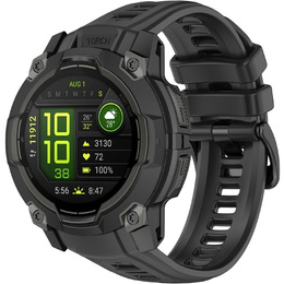 Pasek silikonowy do Garmin Instinct 3 Solar / Instinct 3 AMOLED 50 mm – czarny