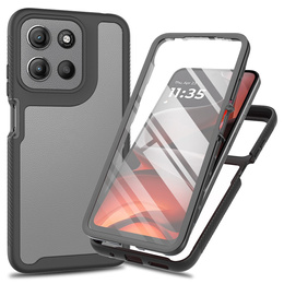 Etui do Motorola Moto E15 4G / G15 4G / G05 4G, Shockproof, z folią, czarne