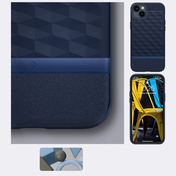 Etui Caseology do iPhone 14 Plus, Parallax MagSafe, Midnight Blue