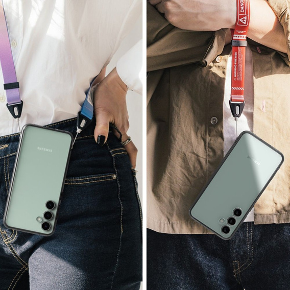 Etui Ringke do Samsung Galaxy S23 FE, Fusion, Przezroczyste / Czarne