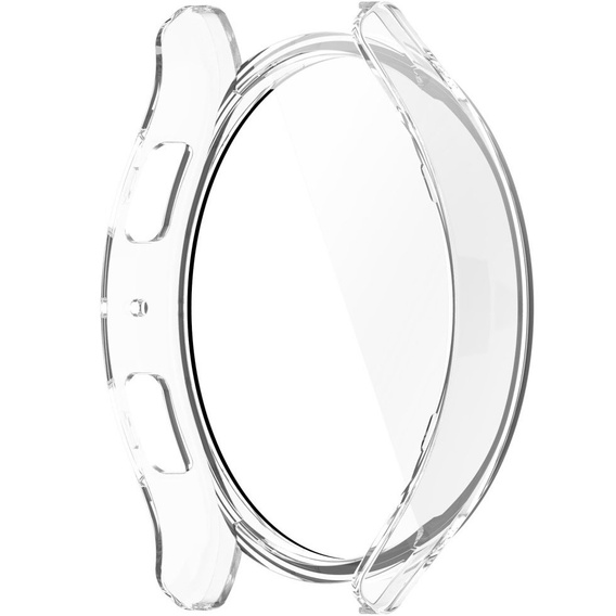 2w1 Etui + Szkło Hartowane do Samsung Galaxy Watch 6 40mm, Przezroczyste