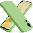 Etui do Oppo Reno8 T, Silicone Lite, jasnozielone