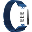 Pasek Bransoleta Milanese do Huawei Watch Fit, Granatowy