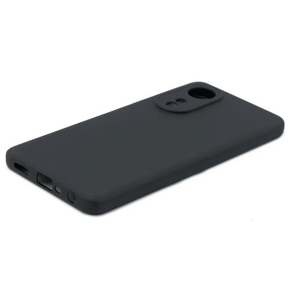 Etui cienkie do Oppo A58 4G, Slim, czarne