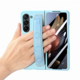 Etui do Samsung Galaxy Z Fold6 5G, z rączką, niebieskie