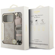 Etui GUESS 4G Strass Logo z paskiem, MagSafe do iPhone 17 Pro