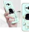 Etui do Xiaomi Redmi A3, Astronaut, zielone