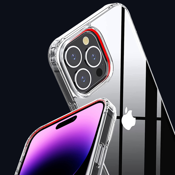 Etui do iPhone 14 Pro Max, Fusion Hybrid, przezroczyste