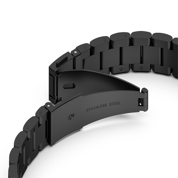 Pasek Bransoleta do Samsung Galaxy Watch 4/5/6 40/42/43/44/45/46/47mm, Czarna
