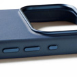 Etui Mujjo Skórzane do iPhone 17 Pro, MagSafe, niebieskie