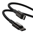 Baseus kabel USB-C na USB-C 1 m 100 W Tungsten - Czarny