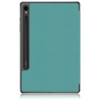 Etui do Samsung Galaxy Tab S9, Smartcase z miejscem na rysik, zielone
