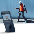 Etui do Samsung Galaxy Z Flip 5, Suritch Full Body, granatowe