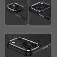 Etui BENKS Kevlar Armor Air Carbon Fiber 600D A070 do MagSafe do iPhone 17 Pro Max