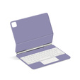 Etui z klawiaturą do iPad Air 11" 2025/2024 (7/6 gen.), Magnetic Keyboard Touchpad, fioletowe